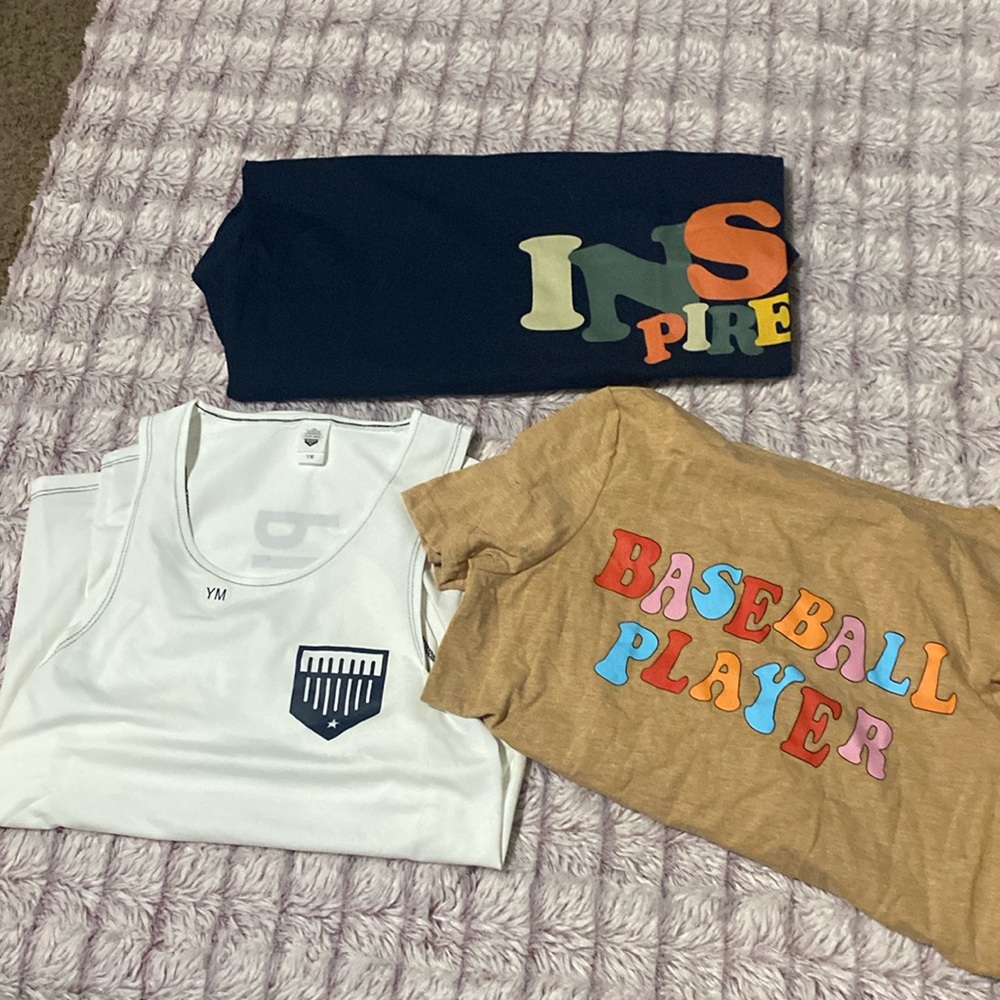 Plate Crate 3 pack 2 Shirts 1 Tank